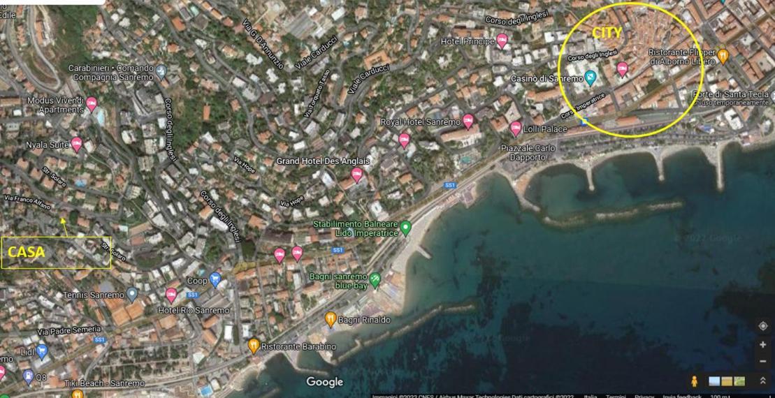 Casa Fiorenza Parcheggio Privato Σαν Ρέμο Εξωτερικό φωτογραφία